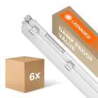Fordelspakke 6x Ledvance LED Vandtæt Lysrender Fugttæt Value 20W 2400lm - 840 Kold Hvid | 120cm 