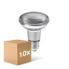 Fordelspakke 10x Ledvance Performance LED spot E27 R80 8.5W 670lm 36D - 827 ekstra varm hvid | dæmpbar - erstatter 100W
