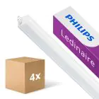 Fordelspakke 4x Philips LED Lysrender Ledinaire BN021C 10W 960lm - 830 Varm Hvid | 60cm