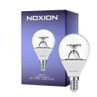 Noxion LED E14 Kugle 5W 470lm - 922 - 927 Dim to Warm| Bedste Farvegengivelse - Dæmpbar - Erstatter 40W