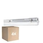 Fordelspakke 4x Ledvance LED Fugttæt Armaturhus MT Gen 3 IP65 | Egnet til 1x150cm LED Lysrør