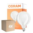 Fordelspakke 4x Osram Retrofit LED E27 Globe filament matt 11W 1521lm - 827 ekstra varm hvid | erstatter 100W