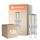 Fordelspakke 10x Ledvance Performance LED Capsule Klar G9 2.6W 320lm - 827 Ekstra Varm Hvid | Erstatter 30W