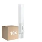 Fordelspakke 10x Philips CorePro PL-S LED 3.5W - 830 Varm Hvid | 2-Pinde - Erstatter 7W