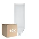Fordelspakke 10x Ledvance Dulux-T LED 10W - 830 Varm Hvid | 4-Pinde - Erstatter 26W
