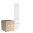 Fordelspakke 10x Ledvance DULUX-S LED 3.5W - 840 Kold Hvid | 2-Pinde - Erstatter 7W