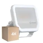 Fordelspakke 4x Ledvance LED Projektør Aluminium Hvid 17W 2400lm 100D - 840 Kold Hvid | IP66 - Symmetrisk