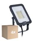 Fordelspakke 4x Philips LED Projektør Ledinaire BVP167 30W 3600lm 110D - 830-840-865 CCT | IP65 - Symmetrisk