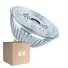 Fordelspakke 6x Osram Superstar LED GU5.3 Spot Klar 3.4W 230lm - 927 Ekstra Varm Hvid | Dæmpbar - Bedste Farvegengivelse - Erstatter 20W