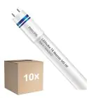 Fordelspakke 10x Philips LED Lysrør T8 MASTER (HF) High Output 8W 1050lm - 865 dagslys| 60cm - erstatter 18W