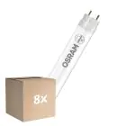 Fordelspakke 8x Osram LED Lysrør T8 (EM/Mains) Standard Output 5.4W 585lm - 830 Varm Hvid | 44cm - Erstatter 15W