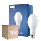 Fordelspakke 10x Philips TrueForce Core LED E27 HPL/SON matt 13W 2000lm 300D - 830 varm hvid | erstatter 50W