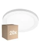 Fordelspakke 20x Noxion LED downlight Ecowhite Hvid 18W 1530lm 110D - 830 840 860 Justerbar Hvid | 217mm - Udsnit 55-175mm - dæmpbar