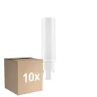 Fordelspakke 10x Ledvance Dulux-D LED 6W - 830 Varm Hvid | 4-Pinde - Erstatter 13W