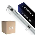 Fordelspakke 9x Noxion LED Vandtæt Lysrender Poseidon V3.0 30W 3900/4200lm - 830-865 CCT | 120cm - Ledningsgennemføring (5x2.5mm2) - Bevægelses- Og Lyssensor