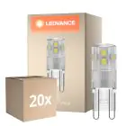 Fordelspakke 20x Ledvance Performance LED Capsule Klar G9 1.9W 200lm - 827 Ekstra Varm Hvid | Erstatter 20W