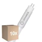 Fordelspakke 10x Ledvance LED Lysrør T5 AC Mains P Mains (AC) High Output 18W 2800lm - 865 Dagslys | 85cm - Erstatter 39W