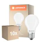 Fordelspakke 10x Ledvance Classic LED E27 Pære Matt 5.9W 806lm - 827 Ekstra Varm Hvid | Dæmpbar | mable - Erstatter 60W