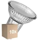 Fordelspakke 10x Ledvance LED Spot GU10 PAR16 8W 750lm 36D - 840 Kold Hvid | Erstatter 100W