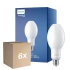 Fordelspakke 6x Philips TrueForce Core LED E27 HPL/SON matt 13W 2000lm 300D - 840 kold hvid | erstatter 50W