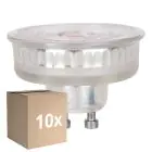 Fordelspakke 10x Eglo LED Spot GU10 PAR16 4W 400lm 38D - 840 Kold Hvid | Erstatter 57W