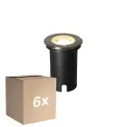 Fordelspakke 6x Nordlux Andor Nedgravningsspot Metal Runde | Egnet til 1x GU10