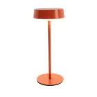 Eglo Bordlampe Simeri Solar Stål Appelsin 3W 250lm - 830-860 Justerbar Hvid | IP44 - Berøringsdæmpbar - USB-C