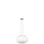 Eglo Pendel Lampe Optica Stål Satin Nikkel | Egnet til 2x E27
