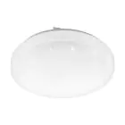 Eglo Væg og Loftlampe Frania-S Stål Hvid 10W 1100lm - 830 Varm Hvid | IP20 