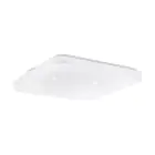 Eglo Væg og Loftlampe Frania-S Stål Hvid 14.6W 1600lm - 840 Kold Hvid | IP44 
