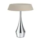 Eglo Bordlampe Turcio Stål Krom 5W 310lm - 825-830-840 CCT | IP44 - Touch Dæmpbar - USB-C